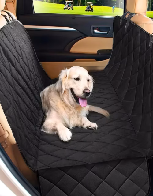 Dog Car Seat Cover Waterproof Pet Hammock Dogs The Accessories Trunk Mats Car Rear Back Protector