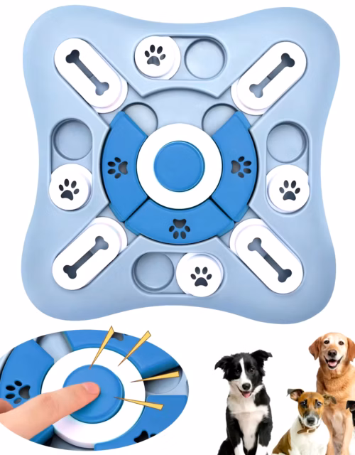 Dog Puzzle Toys, Toys For Dogs To Train IQ, Help Pets Digest, Feed Slowly And Decompress Toys Can Be Used As Gifts For Dogs
