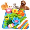 Pet Sniffing Pad Dog And Cat Foraging Toys Indoor Play Eating Mat Relieve Stress Release Energy Treasure Hunting Slow Food