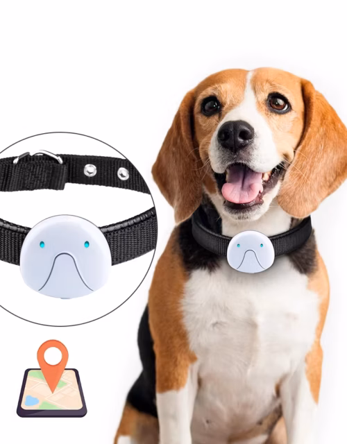 Smart Pet GPS Location Tracker WIFI Mini Waterproof Anti-lost Collar Tracker for Dog Cat Collar Water-resistant USB Charging