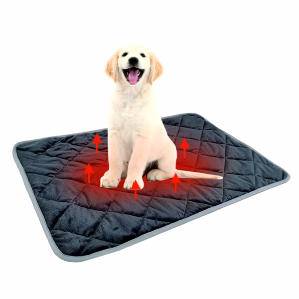 Washable Dog Pet Mat Winter Warming Cat Bed Pad Self-Warming Thermal Mat for Cats Dogs Car Seat Cover Anti-Slip bedding Pad 2024