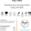 All Natural Dog Treats- (Bacon Snickerdoodles) Organic, Grain Free, Gluten Free, Human Grade Ingredients - Perfect for pups with sensitive bellies and allergies! - Image 2