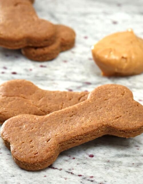 Homemade fresh peanut butter dog treats. All natural dog birthday gift. Preservative free dog treats.
