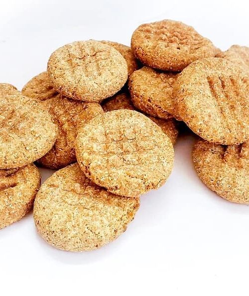 Natural Peanut Butter Cookie Dog Treats | Homemade Pet Treats