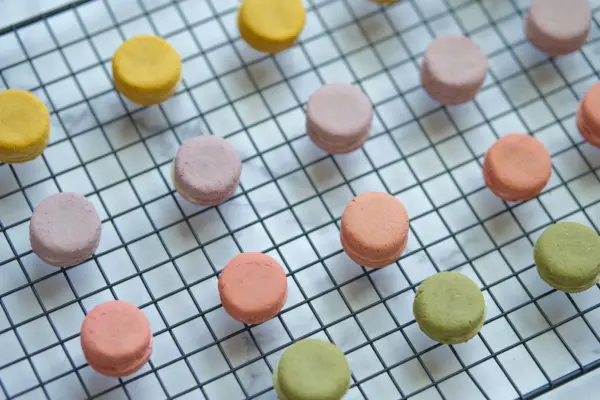 Mini Macaron Dog Treats Cat Treats, Made with real chicken healthy pet treats (12pcs mixed color) - Image 2