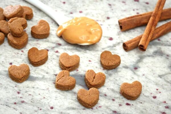 Homemade fresh peanut butter dog treats. All natural dog birthday gift. Preservative free dog treats. - Image 2
