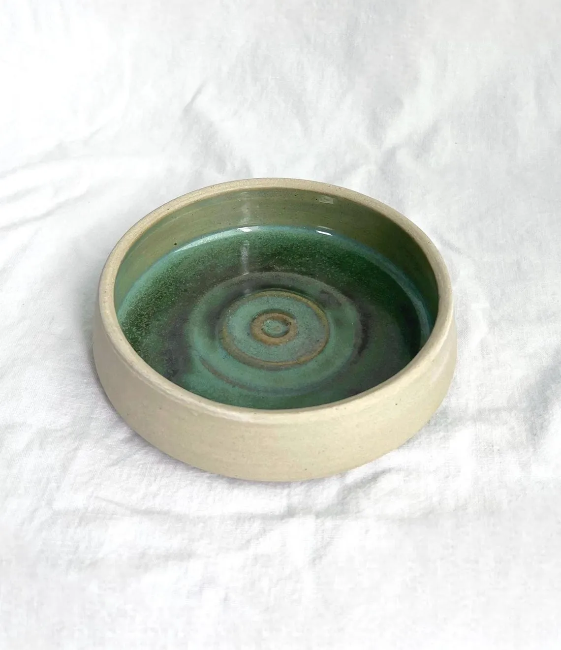 Handmade ceramic pet bowl